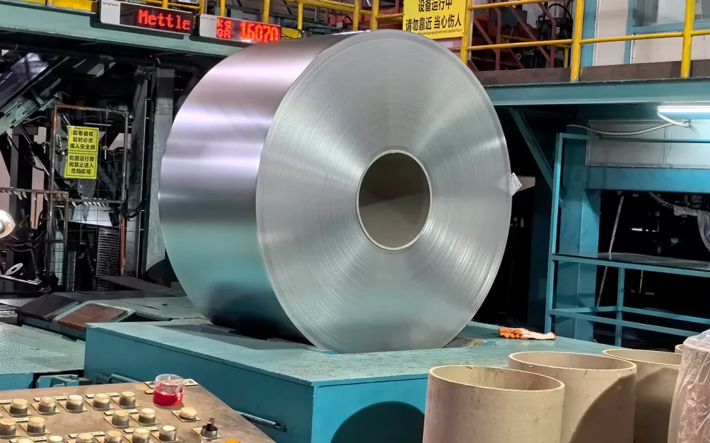 China tinplate coil production factory