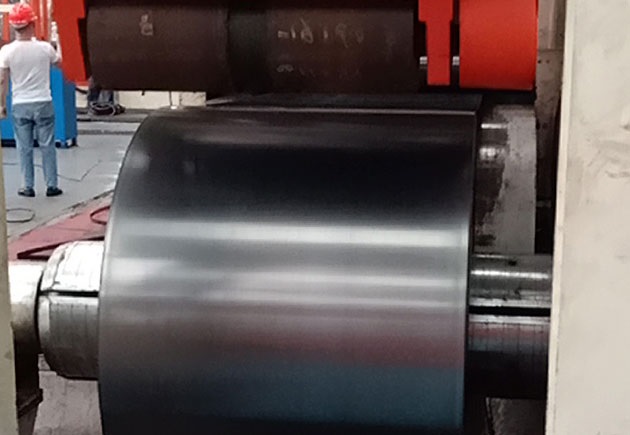 Quenching and tempering steel strip hardened and tempered steel strip