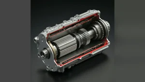Automobile motor core