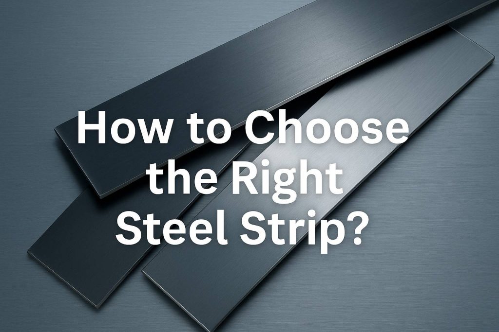How to Choose the Right Steel Strip